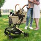 YITAHOME Dog Pram for Small Dogs, 3-in-1 Dog Buggy up to 15.9 kg, Foldable, Dog Buggy Small Dogs, Dog Buggy, Cat Pram, Foldable Dog Pram, Portable Pushchair (Black) YITAHOME Dog Pram for Small Dogs, 3-in-1 Dog Buggy up to 15.9 kg, Foldable, Dog Buggy Small Dogs, Dog Buggy, Cat Pram, Foldable Dog Pram, Portable Pushchair (Black)