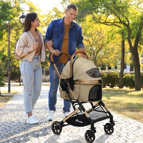 YITAHOME Dog Pram for Small Dogs, 3-in-1 Dog Buggy up to 15.9 kg, Foldable, Dog Buggy Small Dogs, Dog Buggy, Cat Pram, Foldable Dog Pram, Portable Pushchair (Black) YITAHOME Dog Pram for Small Dogs, 3-in-1 Dog Buggy up to 15.9 kg, Foldable, Dog Buggy Small Dogs, Dog Buggy, Cat Pram, Foldable Dog Pram, Portable Pushchair (Black)