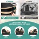 YITAHOME Dog Pram for Small Dogs, Dog Pram 3-in-1 Dog Buggy up to 20 kg, Foldable, Dog Buggy Small Dogs, Dog Buggy, Cat Pram, Foldable Dog Pushchair, 80 x 59 x 101 cm (Black) YITAHOME Dog Pram for Small Dogs, Dog Pram 3-in-1 Dog Buggy up to 20 kg, Foldable, Dog Buggy Small Dogs, Dog Buggy, Cat Pram, Foldable Dog Pushchair, 80 x 59 x 101 cm (Black)