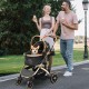 YITAHOME Dog Pram for Small Dogs, Dog Pram 3-in-1 Dog Buggy up to 20 kg, Foldable, Dog Buggy Small Dogs, Dog Buggy, Cat Pram, Foldable Dog Pushchair, 80 x 59 x 101 cm (Black) YITAHOME Dog Pram for Small Dogs, Dog Pram 3-in-1 Dog Buggy up to 20 kg, Foldable, Dog Buggy Small Dogs, Dog Buggy, Cat Pram, Foldable Dog Pushchair, 80 x 59 x 101 cm (Black)