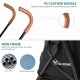 YITAHOME Dog Pram up to 11.3 kg, Portable Dog Buggy, Foldable Pet Buggy with Mesh Windows, Jogger Cat Buggy for Small Dogs, Cats, Pet Pram (Blue Black) YITAHOME Dog Pram up to 11.3 kg, Portable Dog Buggy, Foldable Pet Buggy with Mesh Windows, Jogger Cat Buggy for Small Dogs, Cats, Pet Pram (Blue Black)