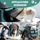 Yallmie Bicycle Dog Front up to 5 kg, 37 x 27 x 40 cm Foldable Bicycle Basket Front Bicycle Basket Dog Basket Backpack with Mesh Window Bicycle Basket Front for Small Medium Dogs and Cats (Black) Yallmie Bicycle Dog Front up to 5 kg, 37 x 27 x 40 cm Foldable Bicycle Basket Front Bicycle Basket Dog Basket Backpack with Mesh Window Bicycle Basket Front for Small Medium Dogs and Cats (Black)
