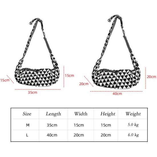 Yiwong Shoulder Carrier Bags for Dogs, Transport Bag for Dogs and Cats, Travel Portable Shoulder Bag for Pets Yiwong Shoulder Carrier Bags for Dogs, Transport Bag for Dogs and Cats, Travel Portable Shoulder Bag for Pets