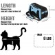 ZaneSun Cat Carrier, Soft-Sided Pet Travel Carrier for Cats, Dogs Puppy Comfort Portable Foldable Pet Bag Airline Approved (Small Blue) ZaneSun Cat Carrier, Soft-Sided Pet Travel Carrier for Cats, Dogs Puppy Comfort Portable Foldable Pet Bag Airline Approved (Small Blue)