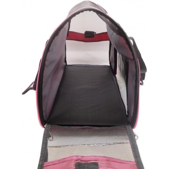 ZaneSun Cat Carrier, Soft-Sided Pet Travel Carrier for Cats, Dogs Puppy Comfort Portable Foldable Pet Bag Airline Approved (Small Blue) ZaneSun Cat Carrier, Soft-Sided Pet Travel Carrier for Cats, Dogs Puppy Comfort Portable Foldable Pet Bag Airline Approved (Small Blue)