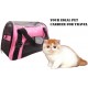 ZaneSun Cat Carrier, Soft-Sided Pet Travel Carrier for Cats, Dogs Puppy Comfort Portable Foldable Pet Bag Airline Approved (Small Blue) ZaneSun Cat Carrier, Soft-Sided Pet Travel Carrier for Cats, Dogs Puppy Comfort Portable Foldable Pet Bag Airline Approved (Small Blue)