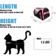ZaneSun Cat Carrier, Soft-Sided Pet Travel Carrier for Cats, Dogs Puppy Comfort Portable Foldable Pet Bag Airline Approved (Small Blue) ZaneSun Cat Carrier, Soft-Sided Pet Travel Carrier for Cats, Dogs Puppy Comfort Portable Foldable Pet Bag Airline Approved (Small Blue)