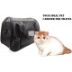 ZaneSun Cat Carrier, Soft-Sided Pet Travel Carrier for Cats, Dogs Puppy Comfort Portable Foldable Pet Bag Airline Approved (Small Blue) ZaneSun Cat Carrier, Soft-Sided Pet Travel Carrier for Cats, Dogs Puppy Comfort Portable Foldable Pet Bag Airline Approved (Small Blue)