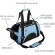 ZaneSun Cat Carrier, Soft-Sided Pet Travel Carrier for Cats, Dogs Puppy Comfort Portable Foldable Pet Bag Airline Approved (Small Blue) ZaneSun Cat Carrier, Soft-Sided Pet Travel Carrier for Cats, Dogs Puppy Comfort Portable Foldable Pet Bag Airline Approved (Small Blue)