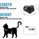 ZaneSun Cat Carrier, Soft-Sided Pet Travel Carrier for Cats, Dogs Puppy Comfort Portable Foldable Pet Bag Airline Approved (Small Blue) ZaneSun Cat Carrier, Soft-Sided Pet Travel Carrier for Cats, Dogs Puppy Comfort Portable Foldable Pet Bag Airline Approved (Small Blue)