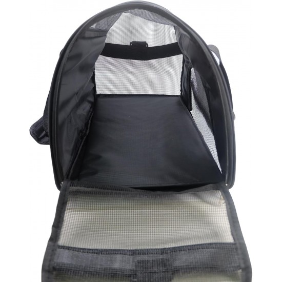 ZaneSun Cat Carrier, Soft-Sided Pet Travel Carrier for Cats, Dogs Puppy Comfort Portable Foldable Pet Bag Airline Approved (Small Blue) ZaneSun Cat Carrier, Soft-Sided Pet Travel Carrier for Cats, Dogs Puppy Comfort Portable Foldable Pet Bag Airline Approved (Small Blue)