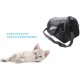 ZaneSun Cat Carrier, Soft-Sided Pet Travel Carrier for Cats, Dogs Puppy Comfort Portable Foldable Pet Bag Airline Approved (Small Blue) ZaneSun Cat Carrier, Soft-Sided Pet Travel Carrier for Cats, Dogs Puppy Comfort Portable Foldable Pet Bag Airline Approved (Small Blue)
