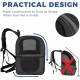apollo walker Pet Carrier Backpack for Large/Small Cats and Dogs, Puppies, Safety Features and Cushion Back Support | for Travel, Hiking, Outdoor Use (Grey) apollo walker Pet Carrier Backpack for Large/Small Cats and Dogs, Puppies, Safety Features and Cushion Back Support | for Travel, Hiking, Outdoor Use (Grey)