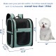 apollo walker Pet Carrier Backpack for Large/Small Cats and Dogs, Puppies, Safety Features and Cushion Back Support | for Travel, Hiking, Outdoor Use (Grey) apollo walker Pet Carrier Backpack for Large/Small Cats and Dogs, Puppies, Safety Features and Cushion Back Support | for Travel, Hiking, Outdoor Use (Grey)