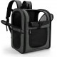apollo walker Pet Carrier Backpack for Large/Small Cats and Dogs, Puppies, Safety Features and Cushion Back Support | for Travel, Hiking, Outdoor Use (Grey) apollo walker Pet Carrier Backpack for Large/Small Cats and Dogs, Puppies, Safety Features and Cushion Back Support | for Travel, Hiking, Outdoor Use (Grey)