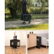 lionto Foldable Dog Transport Box for Travel and Car, 60 x 42 x 44 cm, Sturdy Transport Box, Carry Handles and Blanket for Cats, Dogs up to 12 kg, Robust Fabric Dog Box, Black lionto Foldable Dog Transport Box for Travel and Car, 60 x 42 x 44 cm, Sturdy Transport Box, Carry Handles and Blanket for Cats, Dogs up to 12 kg, Robust Fabric Dog Box, Black
