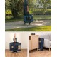 lionto Foldable Dog Transport Box for Travel and Car, 60 x 42 x 44 cm, Sturdy Transport Box, Carry Handles and Blanket for Cats, Dogs up to 12 kg, Robust Fabric Dog Box, Black lionto Foldable Dog Transport Box for Travel and Car, 60 x 42 x 44 cm, Sturdy Transport Box, Carry Handles and Blanket for Cats, Dogs up to 12 kg, Robust Fabric Dog Box, Black