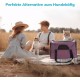 morpilot Foldable Pet Dog and Cat Carrier Bag, Oxford Fabric Transport Bag with Collapsible Bowl morpilot Foldable Pet Dog and Cat Carrier Bag, Oxford Fabric Transport Bag with Collapsible Bowl