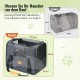 morpilot Foldable Pet Dog and Cat Carrier Bag, Oxford Fabric Transport Bag with Collapsible Bowl morpilot Foldable Pet Dog and Cat Carrier Bag, Oxford Fabric Transport Bag with Collapsible Bowl