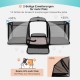 morpilot Foldable Pet Dog and Cat Carrier Bag, Oxford Fabric Transport Bag with Collapsible Bowl morpilot Foldable Pet Dog and Cat Carrier Bag, Oxford Fabric Transport Bag with Collapsible Bowl