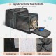 morpilot Foldable Pet Dog and Cat Carrier Bag, Oxford Fabric Transport Bag with Collapsible Bowl morpilot Foldable Pet Dog and Cat Carrier Bag, Oxford Fabric Transport Bag with Collapsible Bowl