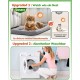 morpilot Foldable Pet Dog and Cat Carrier Bag, Oxford Fabric Transport Bag with Collapsible Bowl morpilot Foldable Pet Dog and Cat Carrier Bag, Oxford Fabric Transport Bag with Collapsible Bowl