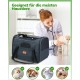 morpilot Foldable Pet Dog and Cat Carrier Bag, Oxford Fabric Transport Bag with Collapsible Bowl morpilot Foldable Pet Dog and Cat Carrier Bag, Oxford Fabric Transport Bag with Collapsible Bowl