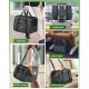 morpilot Foldable Pet Dog and Cat Carrier Bag, Oxford Fabric Transport Bag with Collapsible Bowl morpilot Foldable Pet Dog and Cat Carrier Bag, Oxford Fabric Transport Bag with Collapsible Bowl