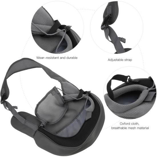 plplaaoo Dog Carrier Bag, Adjustable Dog Holder, Pet Dog Sling Carry Bag, Travel-Safe Sling Bag Carrier, Hands-Free Shoulder Bag for Small Dogs and Cats (L) plplaaoo Dog Carrier Bag, Adjustable Dog Holder, Pet Dog Sling Carry Bag, Travel-Safe Sling Bag Carrier, Hands-Free Shoulder Bag for Small Dogs and Cats (L)