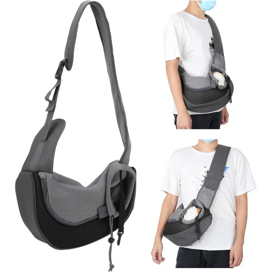 plplaaoo Dog Carrier Bag, Adjustable Dog Holder, Pet Dog Sling Carry Bag, Travel-Safe Sling Bag Carrier, Hands-Free Shoulder Bag for Small Dogs and Cats (L) plplaaoo Dog Carrier Bag, Adjustable Dog Holder, Pet Dog Sling Carry Bag, Travel-Safe Sling Bag Carrier, Hands-Free Shoulder Bag for Small Dogs and Cats (L)