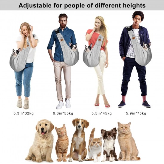 vrbabies Dog Carrier Bag, Dog Bag for Small Dogs and Other Pets, 5 kg, Dog Sling Dog Adjustable Perfect (Black, Buckle Adjustment) vrbabies Dog Carrier Bag, Dog Bag for Small Dogs and Other Pets, 5 kg, Dog Sling Dog Adjustable Perfect (Black, Buckle Adjustment)