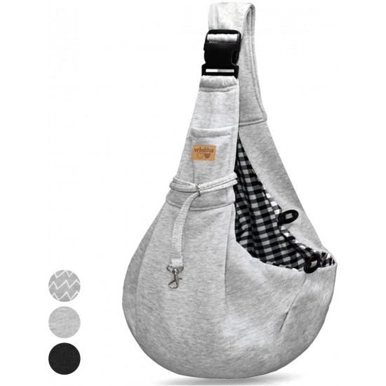 vrbabies Dog Carrier Bag, Dog Bag for Small Dogs and Other Pets, 5 kg, Dog Sling Dog Adjustable Perfect (Black, Buckle Adjustment) vrbabies Dog Carrier Bag, Dog Bag for Small Dogs and Other Pets, 5 kg, Dog Sling Dog Adjustable Perfect (Black, Buckle Adjustment)