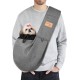 vrbabies Dog Carrier Bag, Dog Bag for Small Dogs and Other Pets, 5 kg, Dog Sling Dog Adjustable, Perfect for Walking, Outdoor Activities, Excursions (Dark Grey Mesh) vrbabies Dog Carrier Bag, Dog Bag for Small Dogs and Other Pets, 5 kg, Dog Sling Dog Adjustable, Perfect for Walking, Outdoor Activities, Excursions (Dark Grey Mesh)