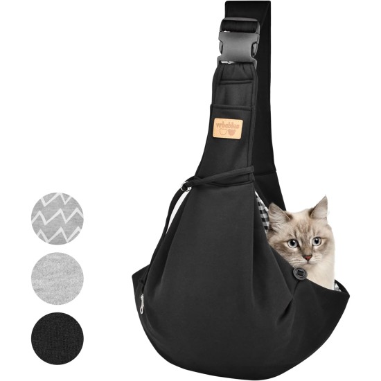 vrbabies Dog Carrier Bag, Dog Bag for Small Dogs and Other Pets, 5 kg, Dog Sling Dog Adjustable, Perfect for Walking, Outdoor Activities, Excursions (Dark Grey Mesh) vrbabies Dog Carrier Bag, Dog Bag for Small Dogs and Other Pets, 5 kg, Dog Sling Dog Adjustable, Perfect for Walking, Outdoor Activities, Excursions (Dark Grey Mesh)