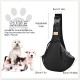 vrbabies Dog Carrier Bag, Dog Bag for Small Dogs and Other Pets, 5 kg, Dog Sling Dog Adjustable, Perfect for Walking, Outdoor Activities, Excursions (Dark Grey Mesh) vrbabies Dog Carrier Bag, Dog Bag for Small Dogs and Other Pets, 5 kg, Dog Sling Dog Adjustable, Perfect for Walking, Outdoor Activities, Excursions (Dark Grey Mesh)