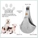 vrbabies Dog Carrier Bag, Dog Bag for Small Dogs and Other Pets, 5 kg, Dog Sling Dog Adjustable, Perfect for Walking, Outdoor Activities, Excursions (Dark Grey Mesh) vrbabies Dog Carrier Bag, Dog Bag for Small Dogs and Other Pets, 5 kg, Dog Sling Dog Adjustable, Perfect for Walking, Outdoor Activities, Excursions (Dark Grey Mesh)