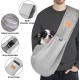 vrbabies Dog Carrier Bag, Dog Bag for Small Dogs and Other Pets, 5 kg, Dog Sling Dog Adjustable, Perfect for Walking, Outdoor Activities, Excursions (Dark Grey Mesh) vrbabies Dog Carrier Bag, Dog Bag for Small Dogs and Other Pets, 5 kg, Dog Sling Dog Adjustable, Perfect for Walking, Outdoor Activities, Excursions (Dark Grey Mesh)