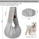 vrbabies Dog Carrier Bag, Dog Bag for Small Dogs and Other Pets, 5 kg, Dog Sling Dog Adjustable, Perfect for Walking, Outdoor Activities, Excursions (Dark Grey Mesh) vrbabies Dog Carrier Bag, Dog Bag for Small Dogs and Other Pets, 5 kg, Dog Sling Dog Adjustable, Perfect for Walking, Outdoor Activities, Excursions (Dark Grey Mesh)