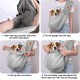 vrbabies Dog Carrier Bag, Dog Bag for Small Dogs and Other Pets, 5 kg, Dog Sling Dog Adjustable, Perfect for Walking, Outdoor Activities, Excursions (Dark Grey Mesh) vrbabies Dog Carrier Bag, Dog Bag for Small Dogs and Other Pets, 5 kg, Dog Sling Dog Adjustable, Perfect for Walking, Outdoor Activities, Excursions (Dark Grey Mesh)