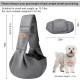 vrbabies Dog Carrier Bag, Dog Bag for Small Dogs and Other Pets, 5 kg, Dog Sling Dog Adjustable, Perfect for Walking, Outdoor Activities, Excursions (Dark Grey Mesh) vrbabies Dog Carrier Bag, Dog Bag for Small Dogs and Other Pets, 5 kg, Dog Sling Dog Adjustable, Perfect for Walking, Outdoor Activities, Excursions (Dark Grey Mesh)