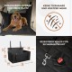 Extra Stable Dog Car Seat – Reinforced Car Seat for Small and Medium Dogs with 4 Attachment Straps – High Quality and Waterproof Dog Car Seat for the Back Seat in the Car (M-Size, Grey) Extra Stable Dog Car Seat – Reinforced Car Seat for Small and Medium Dogs with 4 Attachment Straps – High Quality and Waterproof Dog Car Seat for the Back Seat in the Car (M-Size, Grey)