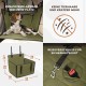 Extra Stable Dog Car Seat – Reinforced Car Seat for Small and Medium Dogs with 4 Attachment Straps – High Quality and Waterproof Dog Car Seat for the Back Seat in the Car (M-Size, Grey) Extra Stable Dog Car Seat – Reinforced Car Seat for Small and Medium Dogs with 4 Attachment Straps – High Quality and Waterproof Dog Car Seat for the Back Seat in the Car (M-Size, Grey)