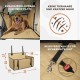 Extra Stable Dog Car Seat – Reinforced Car Seat for Small and Medium Dogs with 4 Attachment Straps – High Quality and Waterproof Dog Car Seat for the Back Seat in the Car (M-Size, Grey) Extra Stable Dog Car Seat – Reinforced Car Seat for Small and Medium Dogs with 4 Attachment Straps – High Quality and Waterproof Dog Car Seat for the Back Seat in the Car (M-Size, Grey)