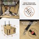 Extra Stable Dog Car Seat – Reinforced Car Seat for Small and Medium Dogs with 4 Attachment Straps – High Quality and Waterproof Dog Car Seat for the Back Seat in the Car (M-Size, Grey) Extra Stable Dog Car Seat – Reinforced Car Seat for Small and Medium Dogs with 4 Attachment Straps – High Quality and Waterproof Dog Car Seat for the Back Seat in the Car (M-Size, Grey)