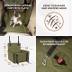 Extra Stable Dog Car Seat – Reinforced Car Seat for Small and Medium Dogs with 4 Attachment Straps – High Quality and Waterproof Dog Car Seat for the Back Seat in the Car (M-Size, Grey) Extra Stable Dog Car Seat – Reinforced Car Seat for Small and Medium Dogs with 4 Attachment Straps – High Quality and Waterproof Dog Car Seat for the Back Seat in the Car (M-Size, Grey)