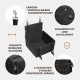 Extra Stable Dog Car Seat – Reinforced Car Seat for Small and Medium Dogs with 4 Attachment Straps – High Quality and Waterproof Dog Car Seat for the Back Seat in the Car (M-Size, Grey) Extra Stable Dog Car Seat – Reinforced Car Seat for Small and Medium Dogs with 4 Attachment Straps – High Quality and Waterproof Dog Car Seat for the Back Seat in the Car (M-Size, Grey)