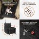 Extra Stable Dog Car Seat – Reinforced Car Seat for Small and Medium Dogs with 4 Attachment Straps – High Quality and Waterproof Dog Car Seat for the Back Seat in the Car (M-Size, Grey) Extra Stable Dog Car Seat – Reinforced Car Seat for Small and Medium Dogs with 4 Attachment Straps – High Quality and Waterproof Dog Car Seat for the Back Seat in the Car (M-Size, Grey)