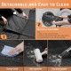 Gimars Dog Blanket Car Rear Seat, 157 x 137 cm, Large Thickened Scratch-Resistant Waterproof Dog Car Seat Back Seat, Universal Dog Blanket Car with Removable Front Cover and Viewing Window for Car Gimars Dog Blanket Car Rear Seat, 157 x 137 cm, Large Thickened Scratch-Resistant Waterproof Dog Car Seat Back Seat, Universal Dog Blanket Car with Removable Front Cover and Viewing Window for Car