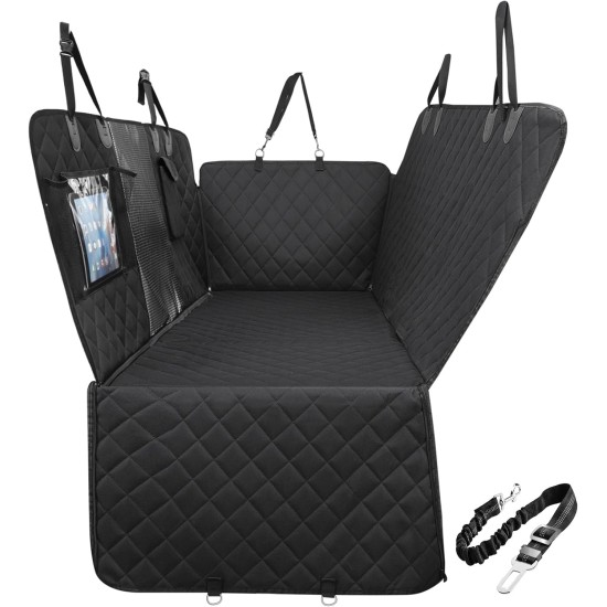Gimars Dog Blanket Car Rear Seat, 157 x 137 cm, Large Thickened Scratch-Resistant Waterproof Dog Car Seat Back Seat, Universal Dog Blanket Car with Removable Front Cover and Viewing Window for Car Gimars Dog Blanket Car Rear Seat, 157 x 137 cm, Large Thickened Scratch-Resistant Waterproof Dog Car Seat Back Seat, Universal Dog Blanket Car with Removable Front Cover and Viewing Window for Car