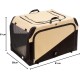 Hunter 44957 Dog Transportation Box Beige / Black Size M Hunter 44957 Dog Transportation Box Beige / Black Size M